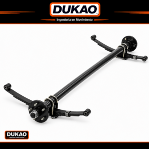 Eje Sin Freno 1500kg 6x139.7 Carro Arrastre Dukao