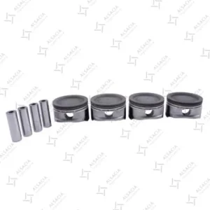 Juego de pistones Chevrolet Luv Dmax 2400 C24NE 2005-2010 0.50 87.50mm L 50.30mm Comp 27.30mm Pas 21x63.50
