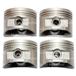 Juego de pistones Nissan V16 1600 GA16DNE B13X DOHC 16 Valv STD TOTO 1998 - 2011