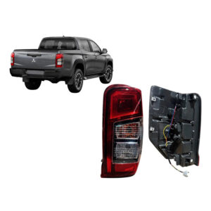 Farol Trasero Derecho Mitsubishi L200 2.4 2019-2022 Derecho/pasajero Rojo